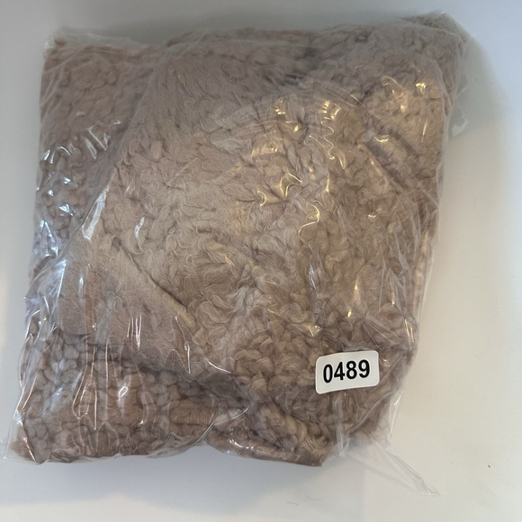 Anthropologie By Hem and Thread Coat Tan Soft Size M Mid Length Shearling - Picture 13 of 13